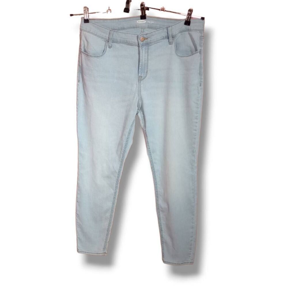 Old Navy super skinny mid-rise jeans